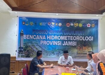 Pemprov Jambi Gelar Rapat Persiapan Kirim Bantuan untuk Korban Bencana di Aceh, Sumatera Barat dan Sumatera Utara