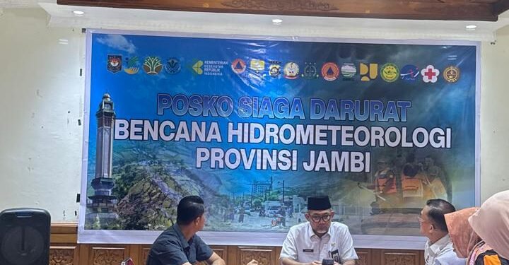 Pemprov Jambi Gelar Rapat Persiapan Kirim Bantuan untuk Korban Bencana di Aceh, Sumatera Barat dan Sumatera Utara