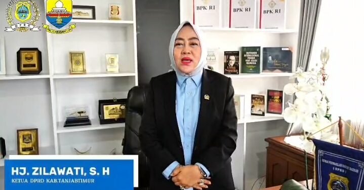 HUT Ptovinsi Jambi ke-69, Ketua DPRD Tanjab Timur Zilawati Beri Ucapan Selamat dan Ini Harapannya