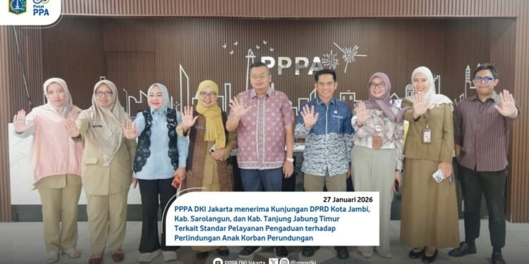 Ketua DPRD Tanjabtim Kunjungi PPPA DKI Jakarta, Bahas Standar Layanan Pengaduan Perlindungan Anak