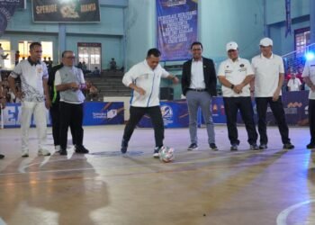 Buka Gubernur Cup Futsal 2026, Gubernur Al Haris: Cari Bibit Berprestasi, Jalin Persaudaraan dan Jaga Sportivitas