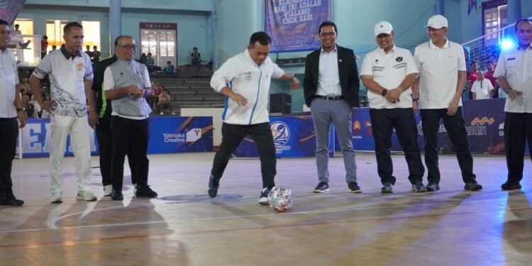 Buka Gubernur Cup Futsal 2026, Gubernur Al Haris: Cari Bibit Berprestasi, Jalin Persaudaraan dan Jaga Sportivitas