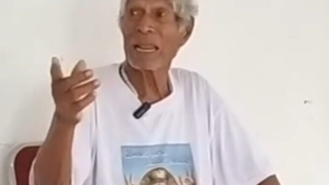 Keteladanan Iman Antonius Moan Boroek di Paroki St. Theresia Jambi