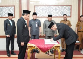 Pemkab Muaro Jambi Lakukan Perombakan Birokrasi: 10 Pejabat Tinggi Pratama Dilantik