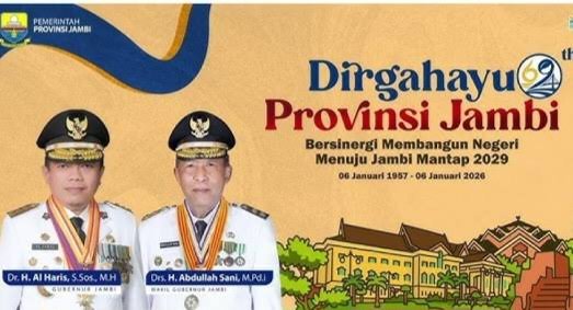 69 Tahun Provinsi Jambi, Ini Harapan Irwanto Sekretaris Dinas Lingkungan Hidup Kabupaten Tanjab Timur