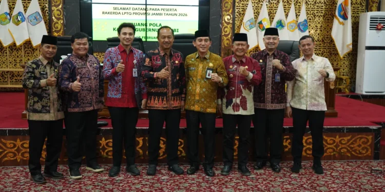 Wabup Tanjab Timur Hadiri Rakerda LPTQ Provinsi Jambi
