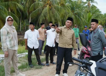 Bupati dan Wakil Bupati Tanjung Jabung Timur Laksanakan Monev di Desa Pemusiran dan Desa Teluk Kijing,