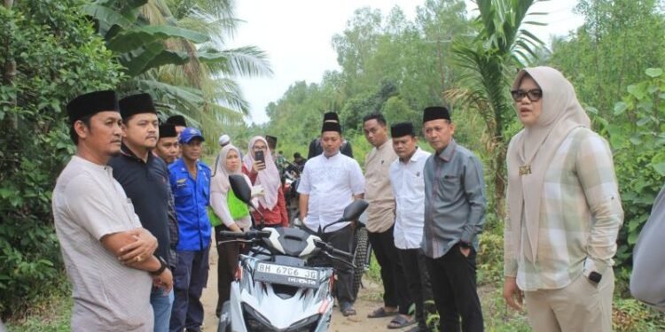 DPRD Tanjab Timur Dapil II Perketat Pengawasan, Pastikan Pembangunan Jalan Desa Tepat Sasaran