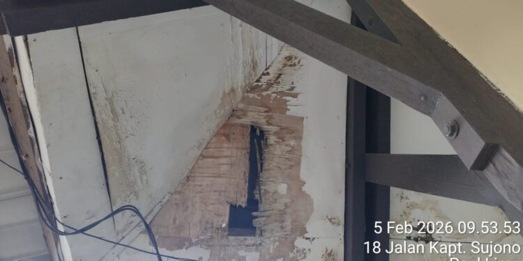 Kondisi Kantor Kesbangpol Kota Jambi Memprihatinkan