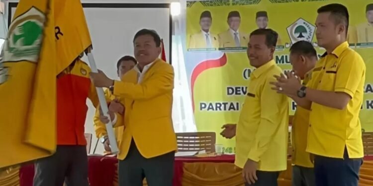 Konsolidasi Kuat Hingga jaringan Nasional , Boy Edward Kembali terpilih Pimpin DPD II Golkar Kerinci