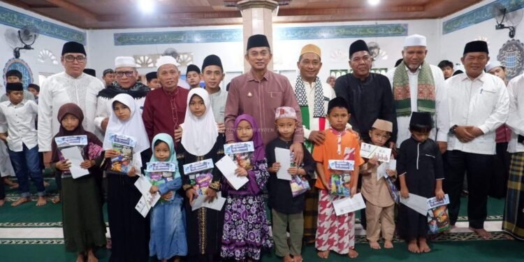 Pemerintah Kabupaten Muaro Jambi menggelar kegiatan santunan bersama 100 anak yatim