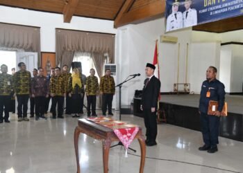Wabup Tanjabtim Lantik 96 Pejabat, Perkuat Kinerja Dan Pelayanan Publik