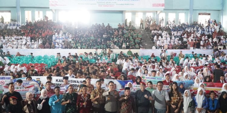 Belasan Ribu Pelajar Jambi Deklarasi Tolak IRET, TCC dan Bullying