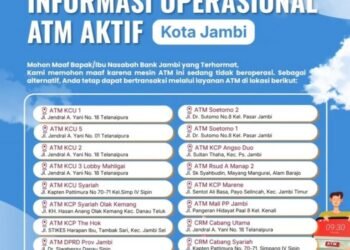 Bank Jambi Siapkan Penambahan ATM Usai Serangan Siber, Layanan Diperpanjang Hingga Malam
