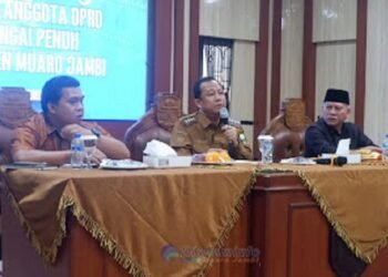 DPRD Muaro Jambi Jadi Rujukan, Aidi Hatta Paparkan Kunci Percepatan Pembangunan kepada DPRD Sungai Penuh