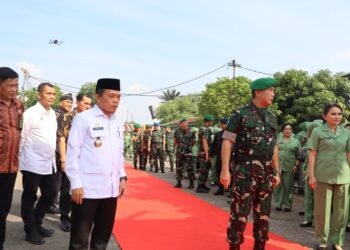 450 Prajurit Yonif 142/KJ Kembali dari Papua, Disambut Haru dan Bangga di Jambi