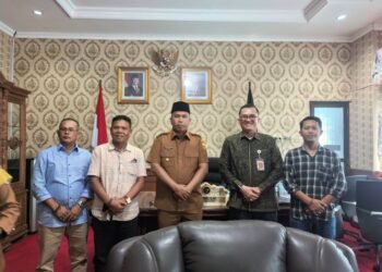 Silaturahmi dengan Wawako dan Sekda Pariaman, Ariansyah: Pesona Budaya Hoyak Tabuik Piaman 2026 Jadi Contoh Promosi Budaya di Jambi 