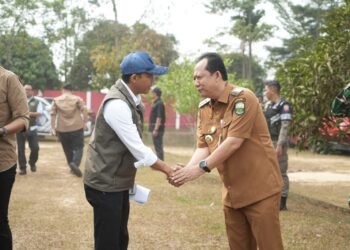 Bupati Muaro Jambi Bambang Bayu Suseno Hadiri Rapat dalam Rangka Kunjungan Kerja Menteri Kehutanan