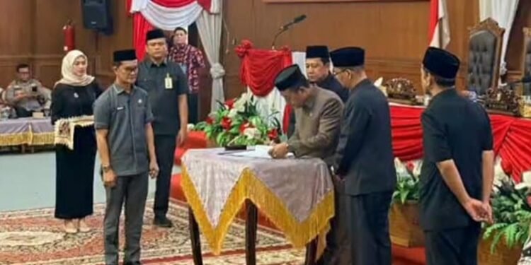 DPRD Muaro Jambi Bahas Raperda tentang APBD Perubahan tahun Anggaran 2026