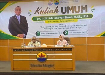 Unbari Gelar Kuliah Umum bersama Wamenaker, Dorong Mahasiswa Siap Hadapi Bonus Demografi