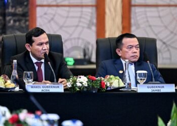 Gubernur Al Haris Teken MoU Forum Sumatera Sepuluh, Perkuat Sinergi Pembangunan Antar Provinsi