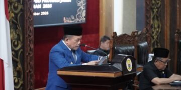 Gubernur Al Haris Sampaikan Tanggapan Pemerintah atas Pandangan Umum Fraksi terhadap Rancangan Perubahan APBD Provinsi Jambi TA 2026