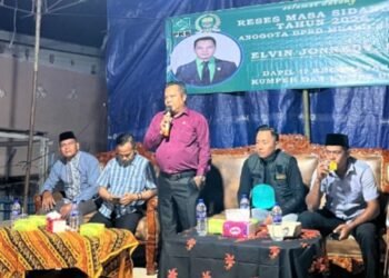 Reses di Desa Pulau Mentaro, Anggota DPRD Muaro Jambi Elvin Jonnedy, Serap Aspirasi Masyarakat