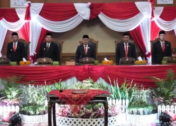 DPRD Muaro Jambi Gelar Paripurna Dengarkan Pidato Kenegaraan Presiden Prabowo