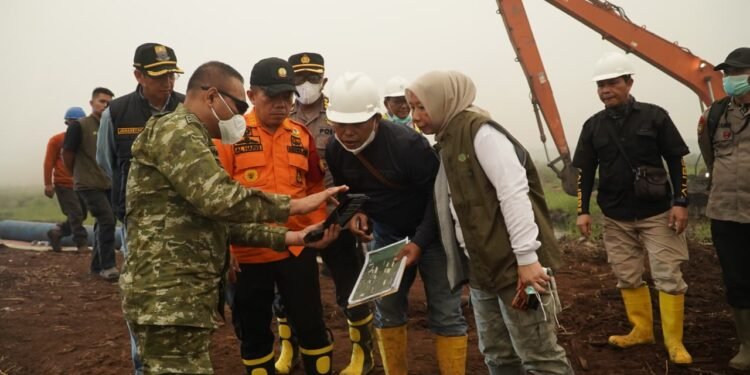 Tinjau Karhutla di TN Berbak Sembilang dan Tahura, Al Haris Apresiasi Perjuangan Petugas