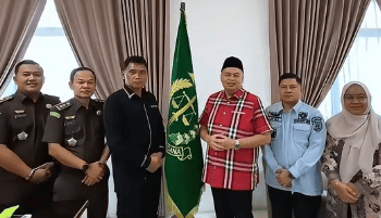 Hari Lahir Kejaksaan ke-81, Ketua DPRD Kota Jambi Berkunjung ke Kejari
